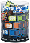 Sea To Summit Bomber Tube with 18 pcs Tie Downs (6 pcs each size)