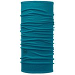 Buff LIGHTWEIGHT MERINO WOOL solid lake blue